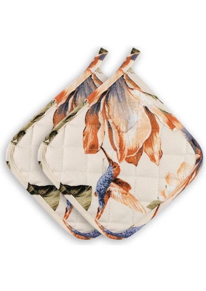 Renkli 2'li Isıya Dayanıklı Fırın Tutacağı Seti, Güvenli ve Şık Kullanım fiyatları