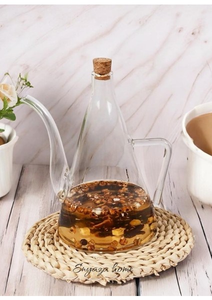 Chef 500 ml Borosilikat Cam Yağdanlık Yağlık Sirkelik modelleri