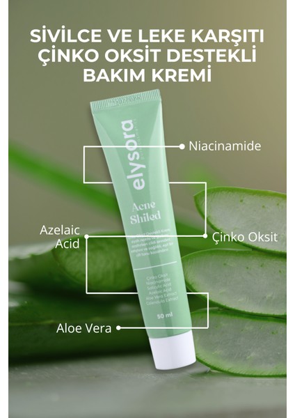Sıvilce Karşıtı, Leke Karşıtı, Cılt Tonu Eşitleme, Sebum Dengeleyici Bakım Kremi 50 ml