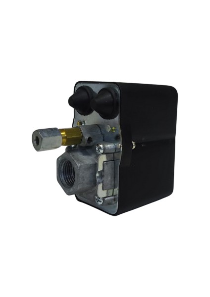 L501 LM5 (1-6) Bar Hava Kompresörü Monofaze Tahliyeli 1/2" Basınç Şalteri
