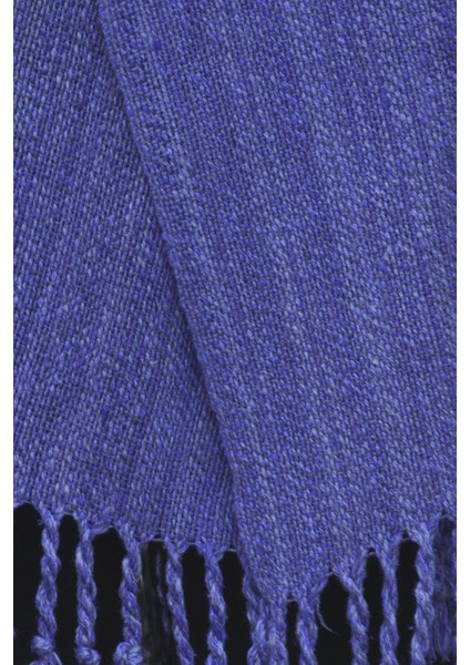 %100 Barış Ipeği El Dokuması Kaşkol 45 x 200 cm - Mor fiyatları