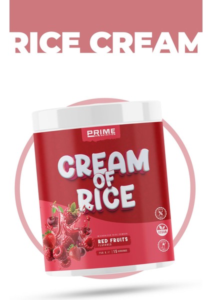 Cream Of Rice 750 Gram Red Fruits (Kırmızı Meyve Aromalı) fırsatları
