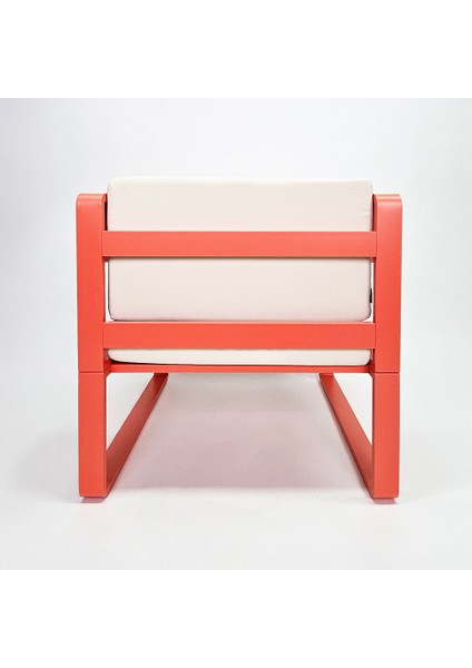 Bahçe Koltuğu Alüminyum Tekli - Uv Filtreli - Yıkanabilir Kılıflı