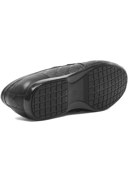 Erkek Siyah Deri Loafer
