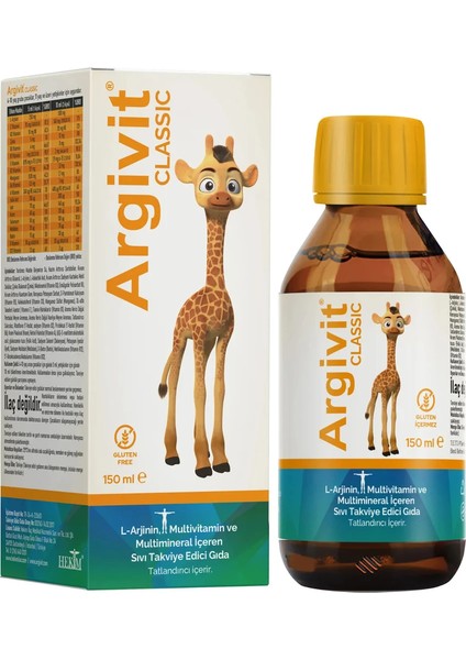 Classic Şurup 150 ml – Çocuklar Için Güçlü Multivitamin Desteği