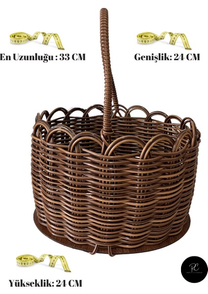 Premium El Örgüsü Piknik Sepeti