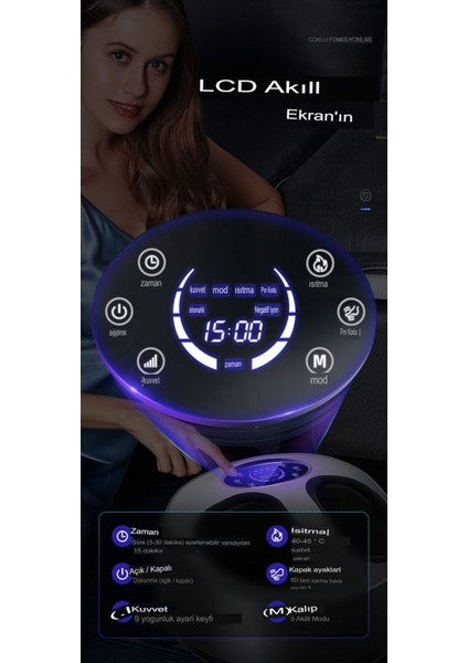 6d Ayak Masaj Makinesi modelleri