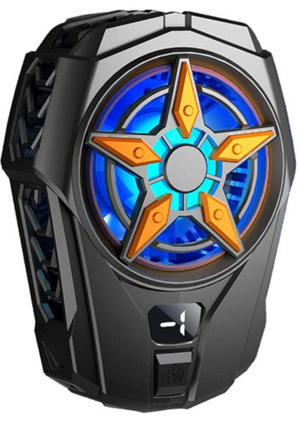 Telefon ve Tablet Soğutucu Fan Işıklı Cep Telefonu Soğutma Fanı Radyatör Soğutucu