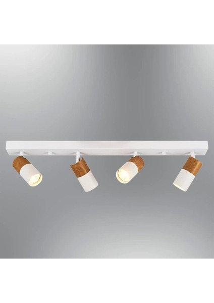 1425-4-01 Dima 4'lü Spot Beyaz