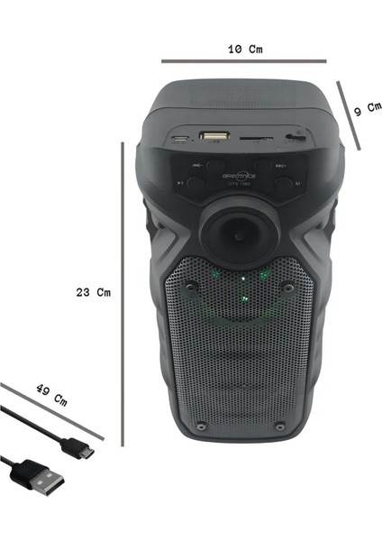 Taşınabilir Rgb Led'li Bluetooth Hoparlör fiyatları