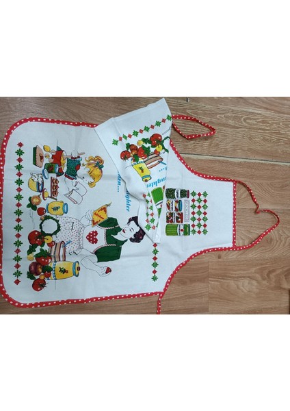 Çok Renkli Alezli Plastik Havlulu Önlük, Farklı Boyutlarda Kullanıma Uygun fiyatları