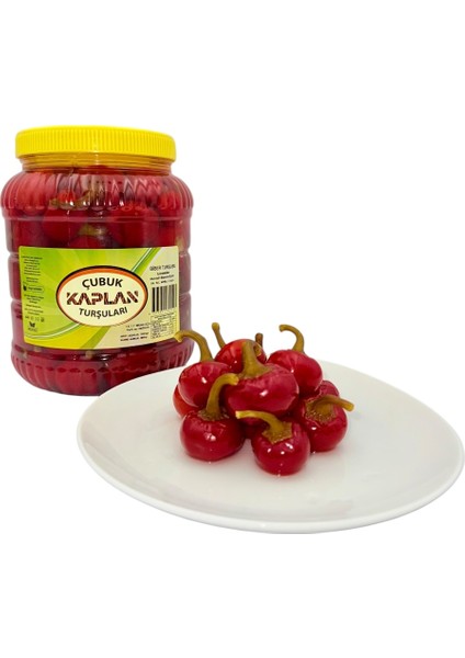 2 kg Kiraz Biber Turşusu