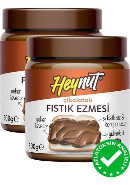 Çikolatalı Fıstık Ezmesi 500G x 2 Adet