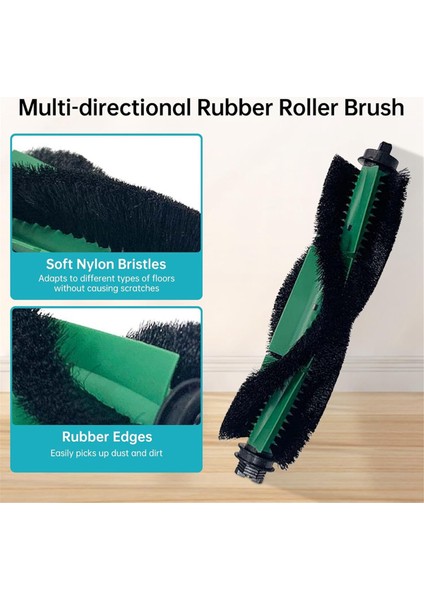 Ana Yan Fırça Hepa Filtreleri Toz Torbaları Irobot Roomba Combo Essential Vac 2 Q052 Elektrikli Süpürge Yedek Parçaları (Yurt Dışından) fiyatları