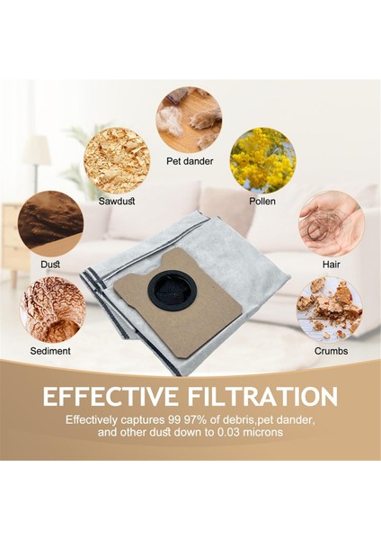 20 Adet Ana Fırça Yan Fırça Hepa Filtre Toz Torbası Eufy C10 Robot Süpürge Aksesuarları Için Yedek (Yurt Dışından) fiyatları