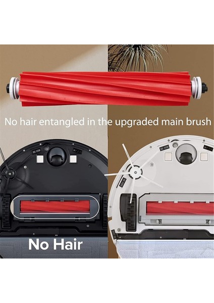 Roborock S7, S7+, S7 Maxv, S7 Maxv Plus Elektrikli Süpürge Parçaları Için 22 Adet Yedek Parça Ana Yan Fırça Filtre Paspas Bezi (Yurt Dışından) modelleri