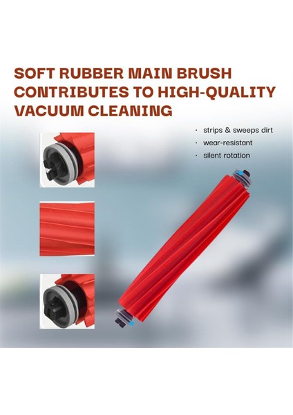 Roborock S7, S7+, S7 Maxv, S7 Maxv Plus Elektrikli Süpürge Parçaları Için 22 Adet Yedek Parça Ana Yan Fırça Filtre Paspas Bezi (Yurt Dışından) fırsatları