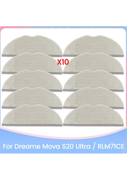 Dreame Mova S20 Ultra / RLM71CE Elektrikli Süpürge Parçaları Değişimi Için Paspas Bezi Verimli Ev Temizlik Aksesuarları (Yurt Dışından)