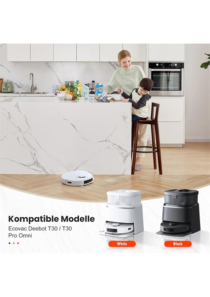 Ecovacs Deebot T30 / T30 Pro Omni Robot Süpürge Için 20'li Paket Aksesuarlar (Yurt Dışından) modelleri