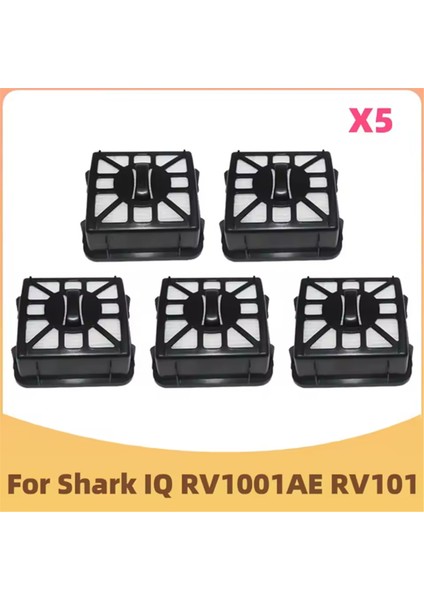 Shark Iq RV1001AE RV101 Için 5 Adet Vakum Hepa Filtresi Yedek Aksesuarlar Verimli Ev Temizlik Aksesuarları (Yurt Dışından)