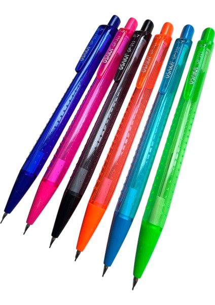 OP-311 Mekanik Kurşun Kalem Seti, 0.7mm, 6 Farklı Renk