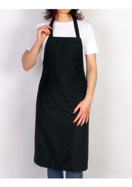 Kadın Aşçı Önlüğü, Siyah, 100x70 cm, şık ve kullanışlı tasarım fiyatları