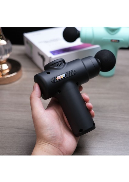 Masaj Tabancası 4 Başlıklı Masaj Aleti Titreşimli fiyatları