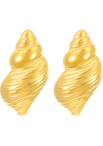 Paslanmaz Çelik Küpeler Kadın Geometrik Küpeler Saplama Küpeler (Yurt Dışından)