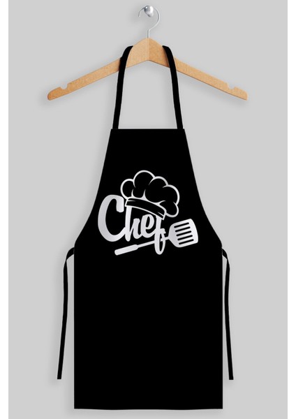 Büyük Siyah Mutfak Önlüğü, 65x85 cm, şık ve kullanışlı polyester koruyucu fiyatları
