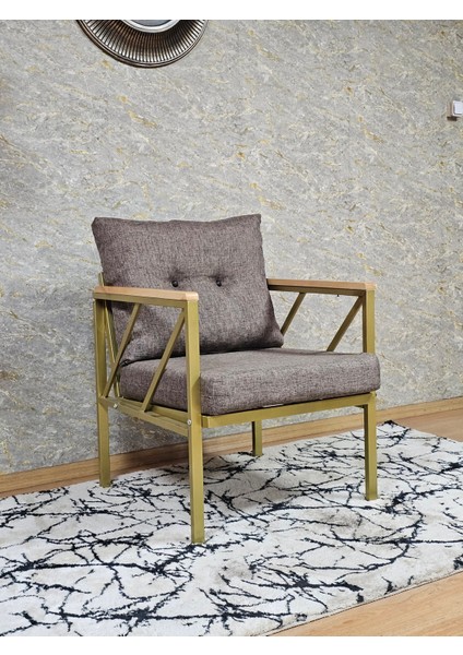 Gold Metal Tekli Bahçe Koltugu, Bahce Mobilyası, Balkon Tekli Koltuk fiyatları