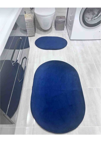 Peluş 2.li Banyo Paspası