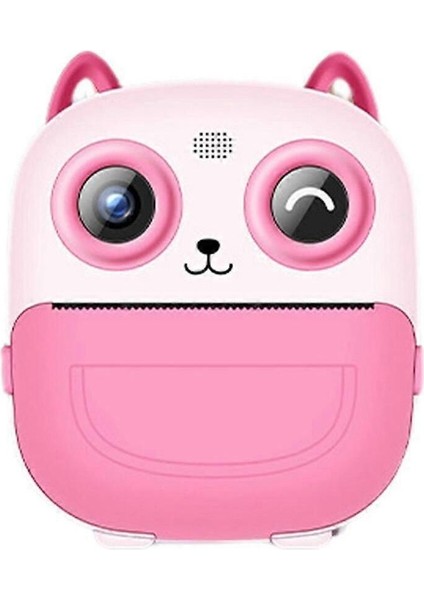 Fotoğraf Makinesi Dijital Hd Video Kamera Anlık Termal Resim Kağıt Baskılı Yazıcı Print Camera