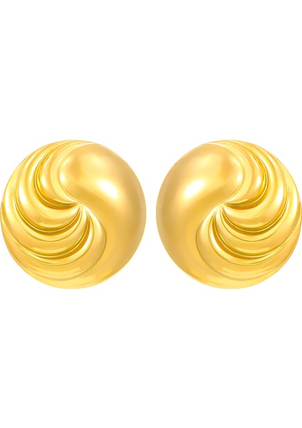 Paslanmaz Çelik Küpeler Kadın Geometrik Küpeler Saplama Küpeler (Yurt Dışından)