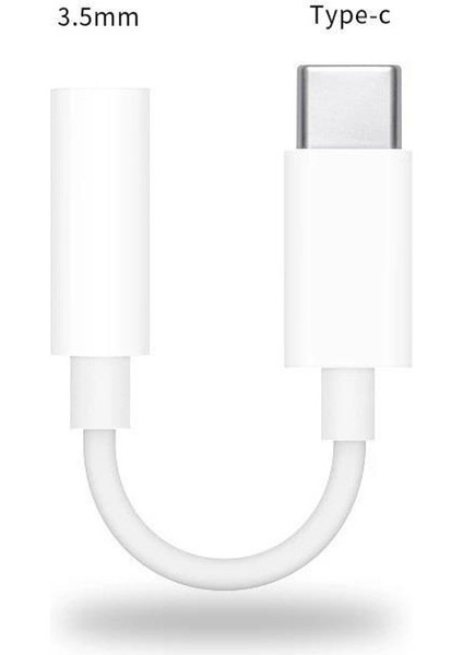 Apple Uyumlu Type-C To 3.5mm Aux Dönüştürücü Adaptör – Yüksek Ses Kalitesi | iPad Pro, iPad Air ve MacBook Modelleri ile Uyumlu Kulaklık Adaptörü