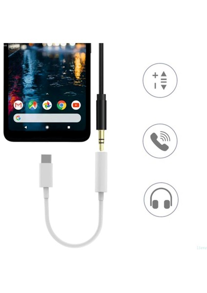 Apple Uyumlu Type-C To 3.5mm Aux Dönüştürücü Adaptör – Yüksek Ses Kalitesi | iPad Pro, iPad Air ve MacBook Modelleri ile Uyumlu Kulaklık Adaptörü