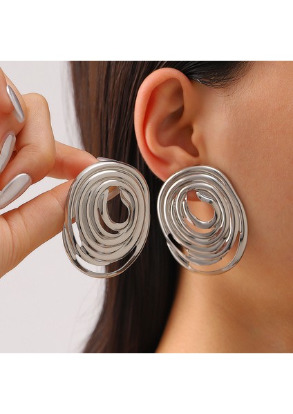 Kadın Düzensiz Şekilli Küpeler (Yurt Dışından)