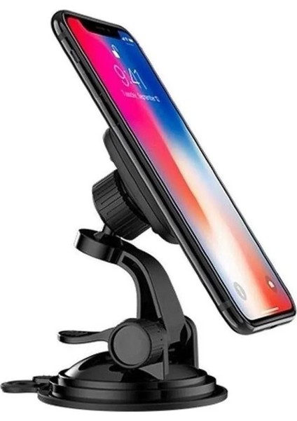 A103 Yön Verilebilir Vantuzlu Magnetic Mıknatıslı 360 Derece Dönebilen Premium Kalite Telefo