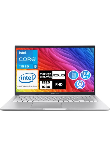 Vivobook I5-13420H 40GB 1tb SSD 15.6" Fhd W11P Taşınabilir Bilgisayar X1502VA-NJ869 15
