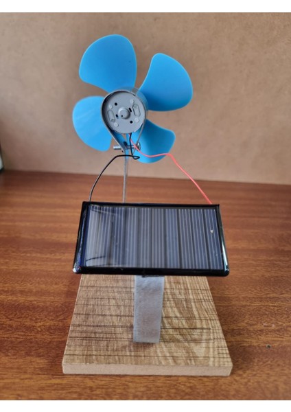 Solar Motorlu Fan Deney Seti – Güneş Enerjisi ile Hareketi Keşfet