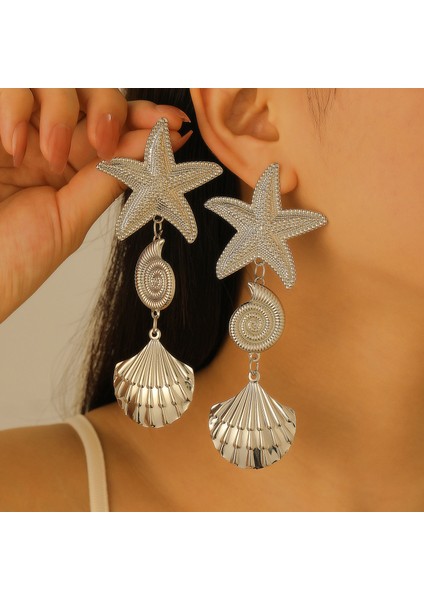 Kadın Düzensiz Şekilli Küpeler (Yurt Dışından)