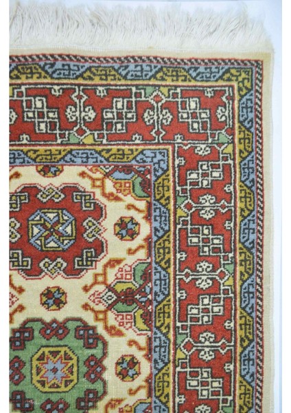 Vintage Buhara Desenli Yünden El Dokuma Hereke Halısı 119X167 cm (1.99 M²) indirimleri