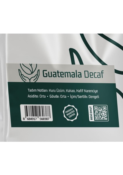Guatemala Decaf Kahve fiyatları