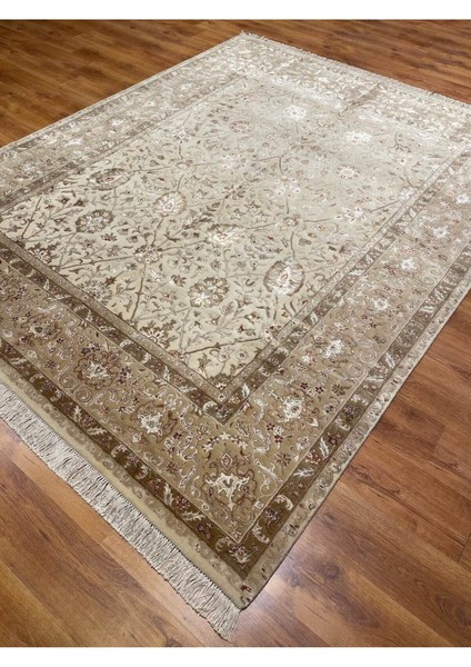El Dokuma Geleneksel Antik Ipekli Uşak Halı 057293