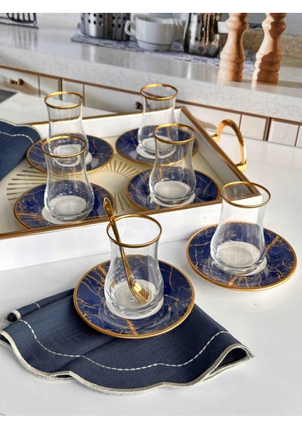 Imperial Çay Seti 6 Kişilik 12 Parça