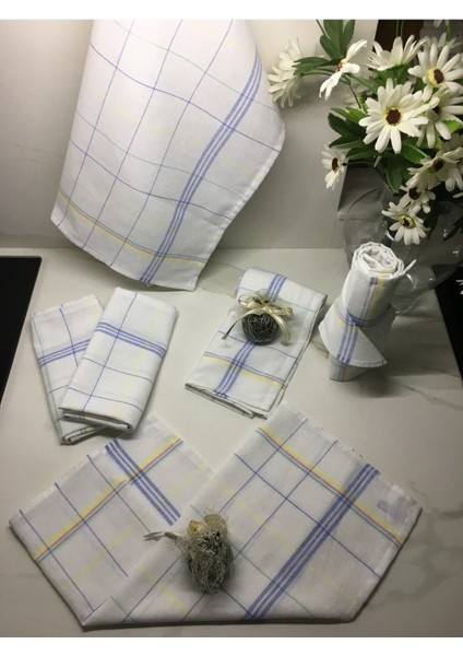 Beyaz 4'lü Bambu-Pamuk Mutfak Kurulama Bezi, Hafif ve Yumuşak, 70x50 cm modelleri