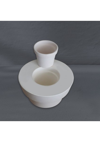 Minik Saksı Alçı Kalıbı – Minik Saksı – Sanatsal Seri
