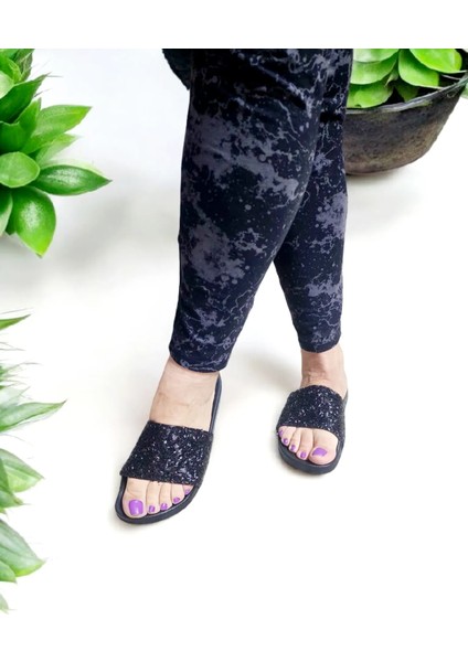 Yazlık Parlak Rahat Taban Ev ve Dışarı Terliği modelleri