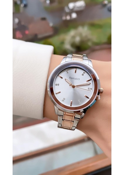 Kadın Kol Saati Fc 01104 Kare Model Altın Renk Içi Yeşil Orjinal 2 Yıl Garantili + Bileklik Hediyeli fiyatları