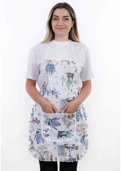 Mor su geçirmez mutfak önlüğü, çift paket, rahat ve kullanışlı tasarım fiyatları