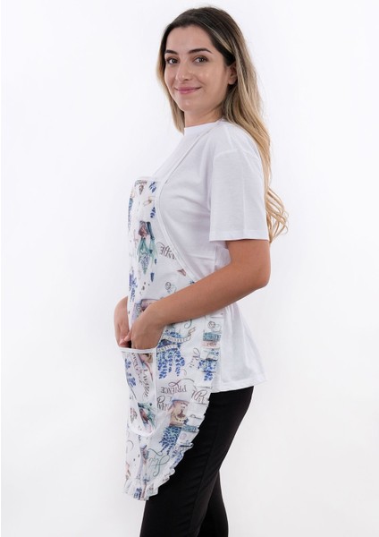 Mor su geçirmez mutfak önlüğü, çift paket, rahat ve kullanışlı tasarım modelleri